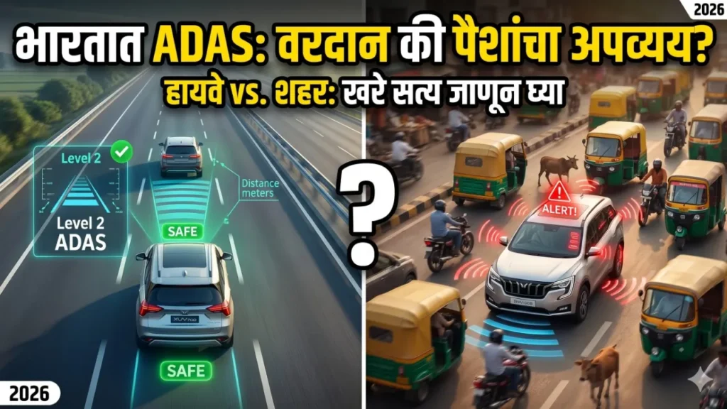 भारतीय रस्त्यांवर कारमधील ADAS सिस्टीम आणि सेन्सर्सचे कार्य